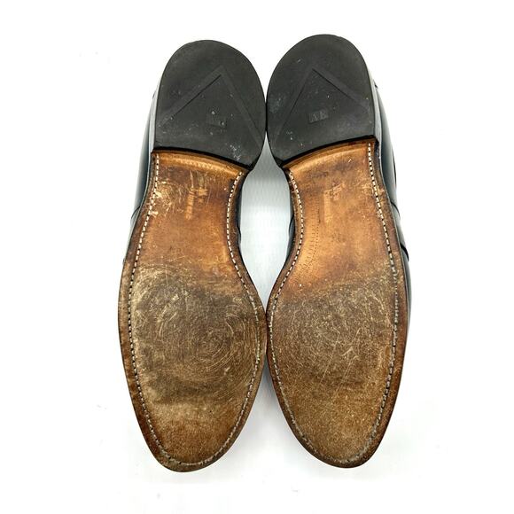 Allen Edmunds Randolph Men's Penny Loafers Black Made In USA Size 12 B 4809 - Picture 12 of 15